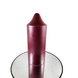 Vintage PartyLite Raspberry Mulberry 3x7 Pillar Candle Made USA 1990s Y2K